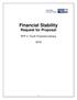 Financial Stability Request for Proposal. RFP 2: Youth Financial Literacy