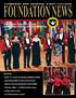 FOUNDATION NEWS. Foundation hosts 4th Annual Celebration of International Friendship page 17 INSIDE: CGSC 101- School for Advanced Military Studies