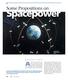 Some Propositions on. Spacepower MICHAEL V. SMITH