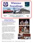 Whittier Soundings. Newsletter of the Whittier Flotilla District 17 Alaska. Tom Kane, FC Cathey Sterling, VFC. Cathey Sterling, FSO-PB