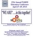 27th Annual PAMSS Education Conference April 27 29, 2016