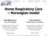 Home Respiratory Care Norwegian model