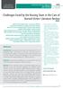 Challenges Faced by the Nursing Team in the Care of Burned Victim: Literature Review REVIEW