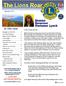 The Lions Roar. Autumn. District Governor Marianne Lynch. In This Issue. NSee DG on page 2. September Lions, Lioness and Leos,
