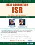 ISR. (Intelligence, Surveillance & Reconnaissance) For Military and Government MISSIONS - CAPABILITIES - OPPORTUNITIES