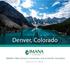 Denver, Colorado. IMANA s 49th Annual Convention and Scientific Assembly