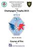 Champagne Trophy 2015