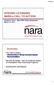 STRONG LICENSING: NARA s CALL TO ACTION