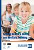 School Health & Safety and Welfare Training 2015/16 edition.