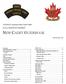 NEW CADET GUIDEBOOK LOYAL EDMONTON REGIMENT 2850 ROYAL CANADIAN ARMY CADET CORPS. Contents UPDATED: