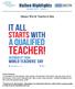 Halton Highlights. Oct ober 2014 Volum e 1. Happy World Teachers Day