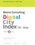 City Asia. Bloom Consulting. Executive Summary - Asian Cities. Measuring the digital reputation of cities: