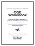 The Ohio Justice & Policy Center s. CQE Workbook. A step-by-step guide to applying for a Certificate of Qualification for Employment