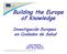 Building the Europe of Knowledge