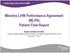 Ministry-LHIN Performance Agreement (MLPA) Patient Flow Report