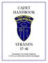 CADET HANDBOOK STRANDS Promotion Test Study Guide for C/SFC to C/MSG (1SG,SGM,CSM) Board