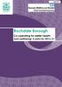 Appendix 1. Rochdale Borough. Co-operating for better health and wellbeing: A plan for