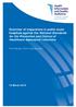 Overview of inspections in public acute hospitals against the National Standards for the Prevention and Control of Healthcare Associated Infections