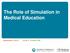 The Role of Simulation in Medical Education