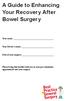 A Guide to Enhancing Your Recovery After Bowel Surgery