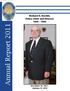 Annual Report Richard O. Bernitt, Police Chief and Director