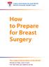 How to Prepare for Breast Surgery