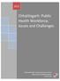 Chhattisgarh: Public Health Workforce; Issues and Challenges