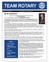 TEAM ROTARY. District 7510 Newsletter The Capital District -   March 2018
