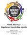 North American Regulators Roundtable Agenda