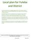 Local plan for Yuleba and District