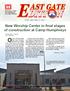 APRIL 2018 Vol. 27, No. 5. New Worship Center in final stages of construction at Camp Humphreys