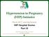Hypertension in Pregnancy (HIP) Initiative