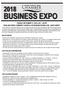 BUSINESS EXPO TUESDAY SEPTEMBER 11, :00-7:00 PM RICHLAND CREEK COMMUNITY CHURCH, 3229 BURLINGTON MILLS RD., WAKE FOREST BOOTH SPACE