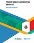 PRIMARY HEALTH CARE SYSTEMS (PRIMASYS) Case study from Mexico