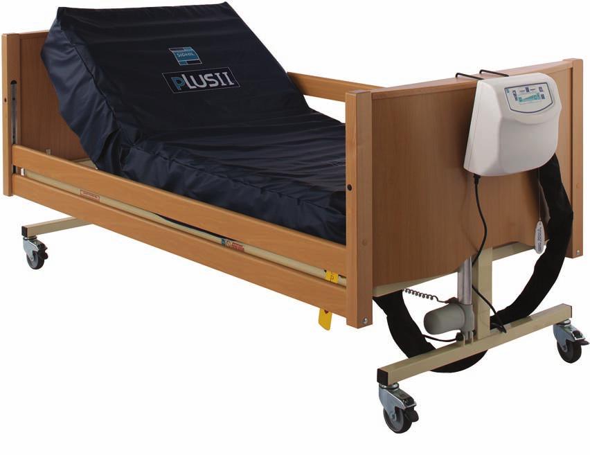 Dynamic Mattress System The Plus11 is a high specifi cation system that is ideally suited for use in a Nursing Home environment or the Community.