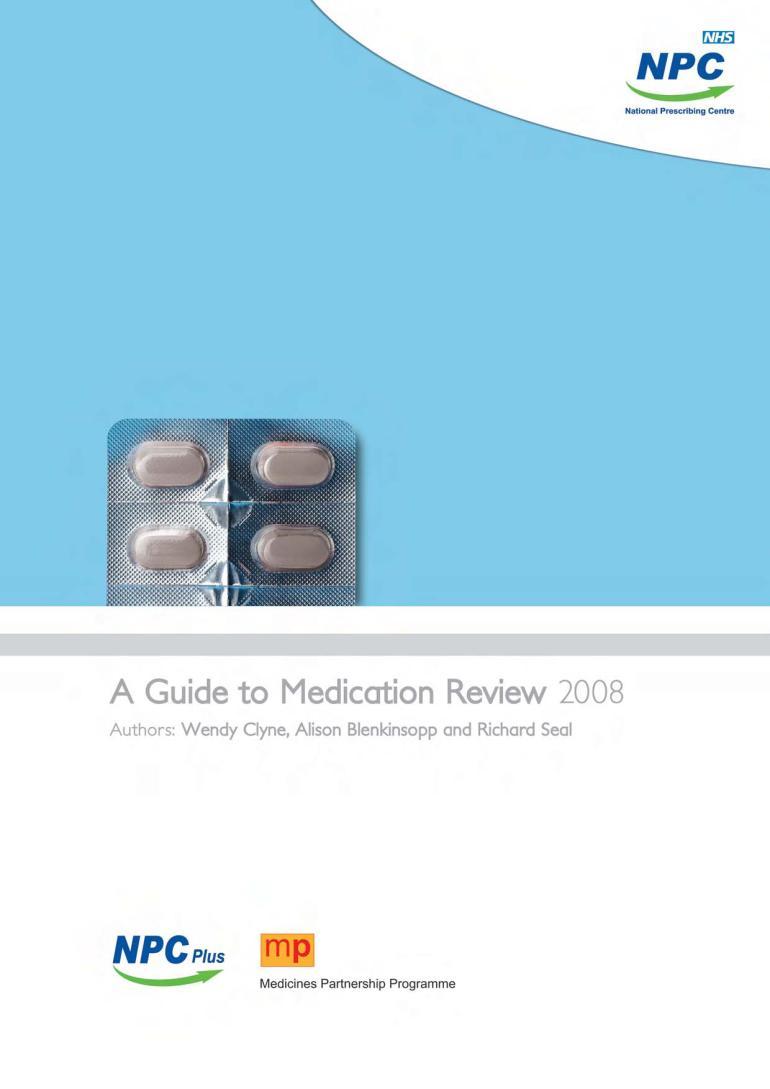 Medicine Review A definition of medication review is a structured, critical examination of a patient s medicines with the objective of reaching an agreement with the patient about treatment,