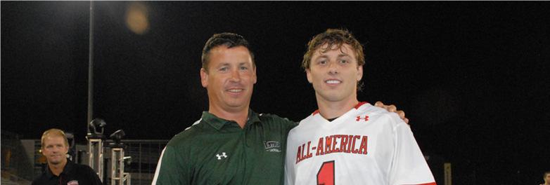 Wells Stanwick 11 (#10) and Jeff Chase 11 (#1) played their last game together as members of the Under Armour All-America South team. Both were four year varsity players for the Lakers.
