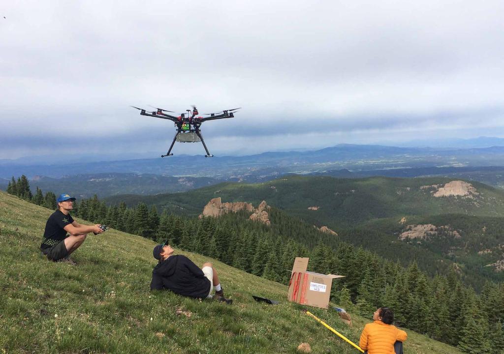John Silvester 17, the founder of FlyPhone, is leading an effort to design AN AFFORDABLE DRONE FOR DOCUMENTING ADVENTURES AND SPECIAL MOMENTS, an idea that originated in his Block Course: Innovation