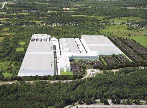 Semtech (a not-for-profit consortium that performs research and development to advance manufacturing), GlobalFoundries in Malta (a 1.4 million sq. ft.