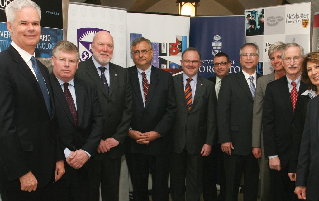 In 2012 Ontario and IBM Canada announced a partnership with several leading Ontario universities.