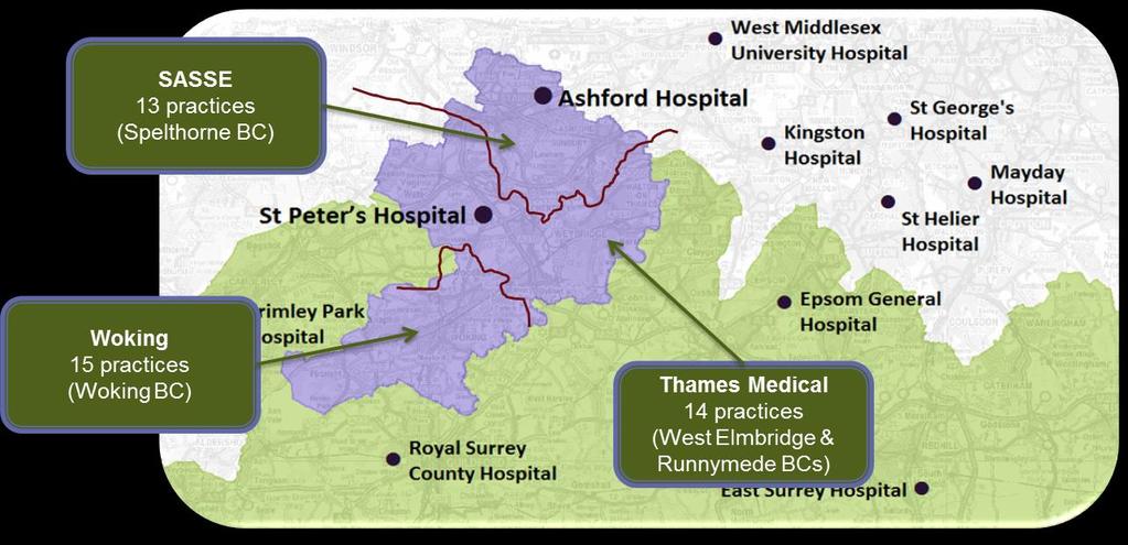 About us our history and background NHS North West Surrey Clinical Commissioning Group (NHS North West Surrey CCG) was formally established without conditions on 1 April 2013, in line with changes to