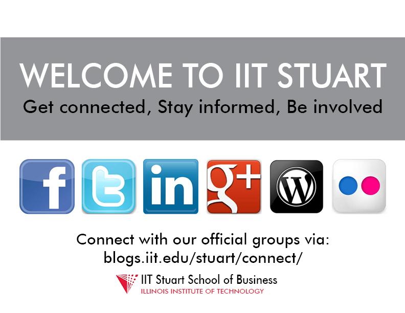 QUICK REFERENCE How can I stay connected with IIT Stuart Student Affairs? Stuart Student Affairs General Number 312.906.6506 Stuart Student Affairs Email Address studentaffairs@stuart.iit.