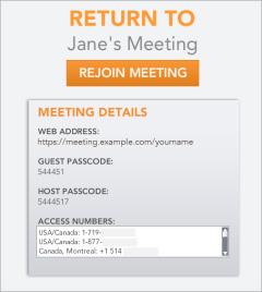 WEB CONFERENCING STEP 3. The next step is adding your audio connection. Enter your phone number and click CONNECT to have the meeting call you.