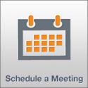 GLOBALMEET HD SCHEDULE A MEETING You can schedule a meeting and have GlobalMeet send an email invitation. Just pick the date and time of your meeting and your guests email addresses.