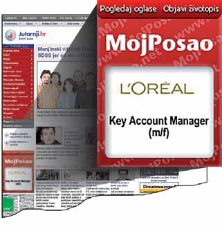 Improve your results. Advertise on MojPosao partner network of most visited (general and specialized) web sites and most popular radio stations in Croatia.