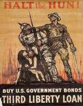 Propaganda campaign begins in United States in 1917. What was the purpose of these posters? Demonizing the enemy! The most famous Uncle Sam poster in history!