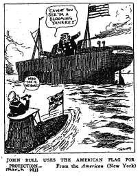 Activity (Handout): THE U- BOAT WAR IN CARTOONS Introduction: By the winter of 1914-1915 it became clear to both the Allies and the Central Powers that the war they were engaged in was not going to