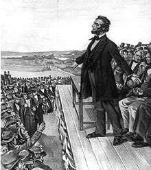 Gettysburg Address Four score and seven years ago our fathers brought forth on this continent, a new nation, conceived in Liberty, and