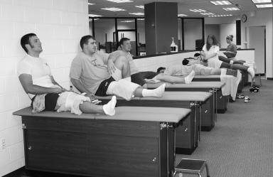 state-of-the-art athletic training facility located just