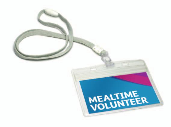 STEP seven Hospitals should use trained volunteers where appropriate For those of us who need a little bit of extra help and support at mealtimes, trained volunteers are essential.